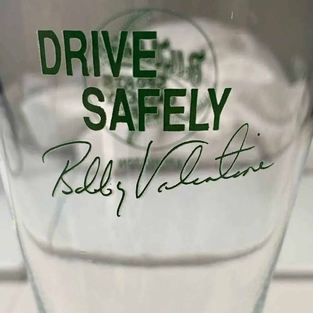 EUC Bobby Valentine Sports Gallery Cafe Beer Glass - Arlington TX Sports Bar